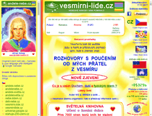 Tablet Screenshot of andele-nebe.cz